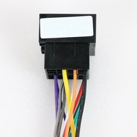 Adaptateur de harnais métallique, 16 broches, pour autoradio Android, connecteur de câble d'alimentation universel