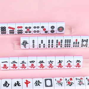 Colored Mahjong <strong>Tiles</strong> Mahjong <strong>Tiles</strong> 40mm Colored Mahjong Set <strong>Rummy</strong> - Product Image 5