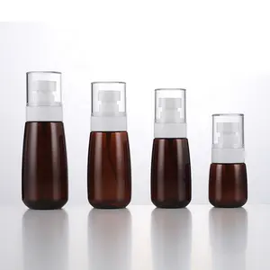 Amber U şekilli kalın dipli ince sis taşınabilir küçük Subpackage sprey şişesi