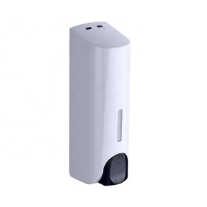 YWLETO ABS plastic Bathroom Wall Mounted Plastic Hotel <strong>Hand</strong> Palm Liquid Soap Dispensing cleaning <strong>brush</strong> - Product Image 2