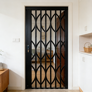 Barra antirrobo con cerradura, barras de seguridad para ventanas de acero inoxidable, sólidas y resistentes, resistentes a la corrosión, duraderas, sin óxido. - Product Image 5