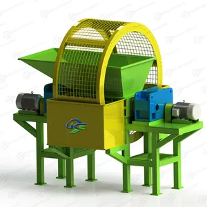 Máquina de reciclagem do pneu usado para a linha de reciclagem do pó da borracha