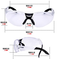 Lunettes de sécurité industrielles anti-buée certifiées Z87.1, fabriquées en Chine, protection des yeux, lunettes de sécurité pour la construction