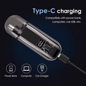 Tondeuse à poils de nez 2-en-1 rechargeable, rasoir multi-cinétique unisexe, appareil de soin personnel automatique et lavable – Vente en gros - Product Image 3