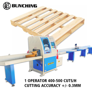 Sega a Taglio Trasversale CNC BUNCHING, Macchina di Precisione per Taglio del <span class=keywords><strong>Legno</strong></span>, Sega Automatica per Prodotti su <span class=keywords><strong>Pallet</strong></span> - Product Image 1