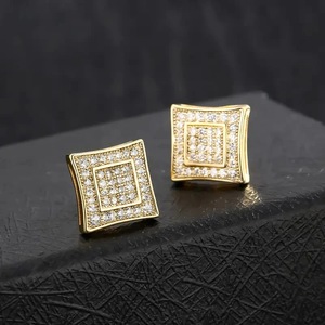 Orecchini a Perno Quadrati Minimalisti per Donne, Design Geometrico, Eleganti Accessori per Orecchie, Regalo per Uso Quotidiano e Feste - Product Image 2