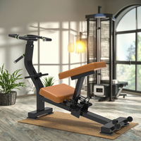 Équipement de gymnastique de forme physique de machine d'étirement de jambe d'entraînement en acier réglable avec des dispositifs de sécurité comportant des bancs réglables