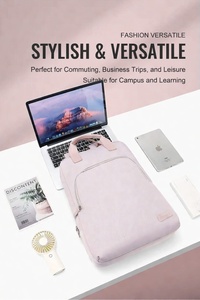 <span class=keywords><strong>Sac</strong></span> <span class=keywords><strong>à</strong></span> <span class=keywords><strong>dos</strong></span> pour ordinateur portable pour femmes, nouvelle arrivée, écologique, multi-usages, design tendance, haute qualité, bandoulière arquée - Product Image 2