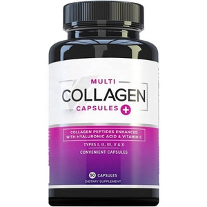 OEM Çoklu Kolajen Kapsülleri 90 Adet Hyaluronik Asit ve C Vitamini ile Cilt Saç Eklem Kemik Desteği - Product Image 1