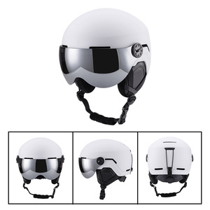 CE EN1077 OEM In Mold <span class=keywords><strong>Casco</strong></span> de protección para la cabeza de invierno Esquí Snowboard <span class=keywords><strong>Casco</strong></span> para adultos con gafas - Product Image 3