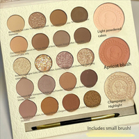 Grosir ErshiQi Eternal Vows All-in-One Multi-Color Waterproof Glitter Eyeshadow Blush Highlighter Contour Pearlescent Shimmer