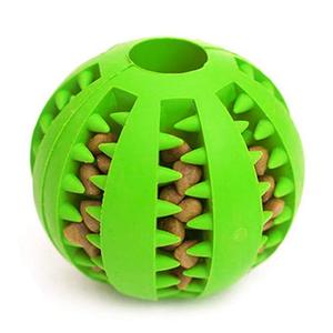 Bola de juguete no tóxica para perros, pelota de juguete resistente a mordeduras para mascotas, cachorros, gatos, perros, alimentador de alimentos para mascotas, Bola de Limpieza de dientes para masticar - Product Image 4
