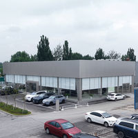 Edificios de Almacenamiento Prefabricados de Diseño Moderno y Bajo Costo, Cobertizos Exteriores de Acero Prefabricados y Cámaras Frigoríficas en Venta