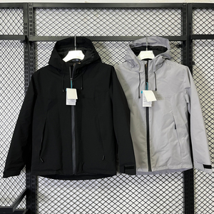Veste de Football Homme d'Extérieur Haute Qualité, Maillot de <span class=keywords><strong>Foot</strong></span> à Manches Longues, Veste de Survêtement Épaisse d'Entraînement de Football, Manteau Uniforme - Product Image 1
