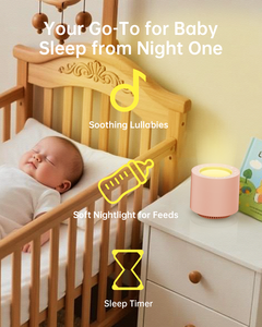 Máquina de Sonido Blanco: Máquina de Sonido para Dormir con Terapia de Luz Roja, 38 Sonidos Relajantes y Calmantes, Función de Memoria - Product Image 2