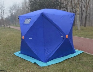 Poteau en fibre de verre chaud pour 4 personnes par temps froid pour tente de pêche de luxe pour homme - Product Image 4