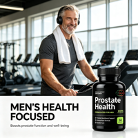 Compléments alimentaires à base de plantes pour la santé de la prostate des hommes, OEM/ODM, booster, capsules pour l'équilibre hormonal, très vendues, non destinées aux femmes enceintes