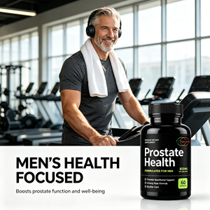 Compléments alimentaires <span class=keywords><strong>à</strong></span> base de plantes pour la santé de la prostate des hommes, OEM/ODM, booster, capsules pour l'équilibre hormonal, très vendues, non destinées aux femmes enceintes - Product Image 2