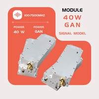 Module anti-drone 40W, amplificateur GaN à bande étroite 900 MHz 2,4 GHz, système de détection d'activité RF FPV pour la sécurité publique et la protection des événements