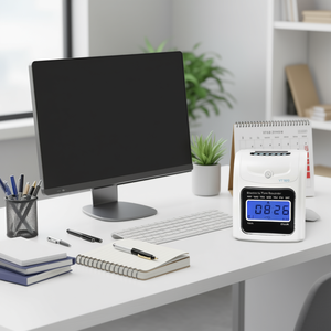 Horloge de pointage numérique électronique YT1800 pour le bureau et l'école - Product Image 2