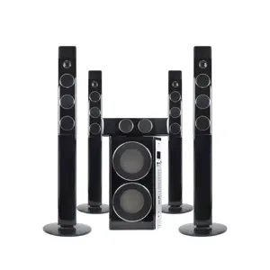 Jerrypower JR-8088 5.1 Surround home theatre system amplifier speaker DJ Box with subwoofer home