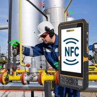 PDA Industrial T60EX 4G WiFi Octa-core a Prueba de Explosiones Atex, 9000mAh, Lector de Tarjetas NFC, Escáneres, Lector de Códigos de Barras Android, Dispositivo Portátil de 8GB