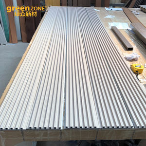 Flûte décorative Décoration intérieure Panneau mural en Wpc cannelé - Product Image 6