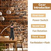 SJZ – ventilateur de refroidissement rechargeable multifonctionnel pour l'extérieur et l'intérieur, répulsif pour attraper des mouches, des fruits et des feuilles