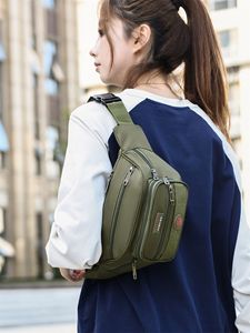 Sac de Poitrine Homme OEM Imperméable Tendance avec Fermeture Éclair en Tissu Oxford Grande Capacité Conception Durable Sac à Bandoulière - Product Image 6