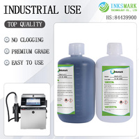 Tinta a Base de Solvente de Uso Industrial JP-K72 de Material Premium Alternativo para Impresora de Inyección de Tinta Hitachi UX2-D160W UX2-D140W UX2-D150W