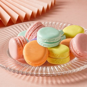 โมเดลขนมอบอาหารที่เต็มไปด้วยครีมจำลองร้านขนมอบอาหารคุ้กกี้ทำจาก PU ของเล่นงานฝีมือแบบนุ่ม - Product Image 3