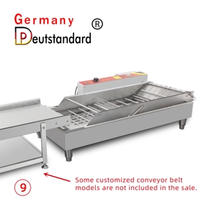 Máquina comercial de aperitivos con freidora automática de 4 cavidades para hacer pasteles y donas de masa fermentada - Product Image 4