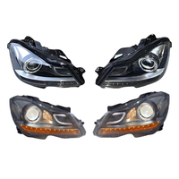 Mercedes-Benz Classe C W204 Ensemble de phares à LED Bleu 6000k Couleur Compatible Accessoires d'éclairage de voiture pour les problèmes de hernie