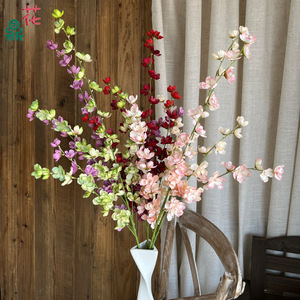 Fleurs artificielles en soie, roses, décoration de mariage, style romantique et rêveur, faites à la main, pour plafond et toile de fond de scène - Product Image 1