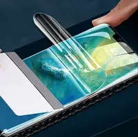 Lámina Protectora de Pantalla de Hidrogel UV PET TPH TPU de Alta Definición Resistente a Arañazos para Máquina de Corte por Plotter
