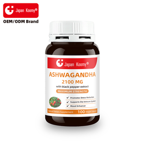 อาหารเสริมเชคัม แอชวากันธา 2100 มก. สูตรเฉพาะเพื่อบรรเทาความเครียดและเสริมสร้างภูมิคุ้มกันสำหรับผู้ใหญ่ แคปซูลแอชวากันธาเพื่อสุขภาพ - Product Image 1
