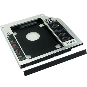 ShuoLe - Carcasa de Aluminio para Disco Duro de 12,7 mm, Compartimento para Unidad Óptica de Laptop, 2,5 Pulgadas, SATA3, para Reemplazo de Disco Duro SSD - Product Image 5