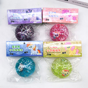 Nouveau jouet anti-stress en forme de tortue à paillettes de 6 cm, série de balles de maltose transparentes portables, cadeau pour enfants et adultes pour les journées chargées - Product Image 3