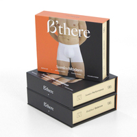 Boîte cadeau pliable en carton rigide noir mat de luxe avec logo personnalisé de qualité supérieure, fermeture magnétique, vide