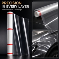 Film de protection de peinture TPU PPF de qualité supérieure, brillant, transparent, fabriqué aux États-Unis, film protecteur pour voiture, film TPH PPF, rouleau de film pour voiture