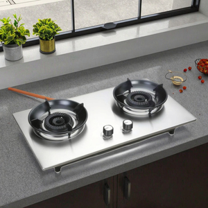 Estufa <span class=keywords><strong>de</strong></span> Cocina OEM <span class=keywords><strong>de</strong></span> Dos Quemadores, Acero Inoxidable, Compatible con GLP y <span class=keywords><strong>Gas</strong></span> <span class=keywords><strong>Natural</strong></span>, Instalación Integrada, Ahorro <span class=keywords><strong>de</strong></span> Energía, Fácil <span class=keywords><strong>de</strong></span> Usar - Product Image 2