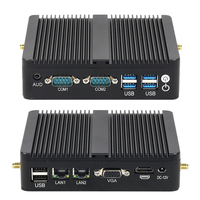 INNODA Intel 8th/10th/11th Gen Core I3 I5 I7 Fanless Desktop Mini Computer X86 Embedded Industrial Dual LAN Mini PC