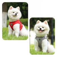 Accessoires Chien Produits Réfléchissant Sans Traction Chat Chien Harnais Gilet Lanière Corde Guide Kit pour Chiens