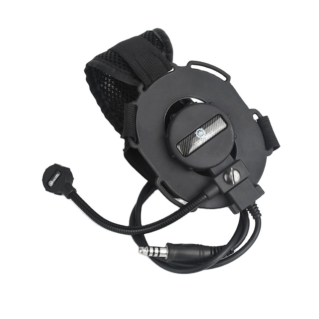 WADSN WZ029 Tactical Headset Over-Ear Nylon Plastic Specialized Outdoor Training Non-Wireless No Noise