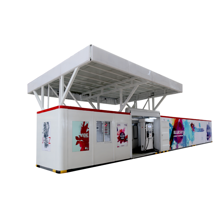 40FT containerized mobile fuel station mobile gas station