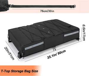 Sac de rangement T-Top durable 600D imperméable pour gilets de sauvetage de type II (4 à 6) – Sac pour gilet de sauvetage de bateau - Product Image 3