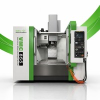 Centro de Mecanizado Vertical CNC de 5 Ejes VMC855, Fresadora de Metal con Precisión de ±0.005mm, Sistema BT40 GSK para Fabricación de Moldes y Aeroespacial