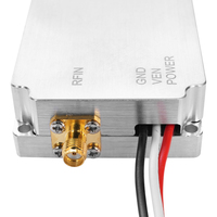 Module d'alimentation RF large bande HKTX 900-1400 MHz 30 W |   Unité de gestion de signal multi-bandes compacte en aluminium avec gain de 43 dB pour drone FPV