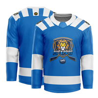 Jersey de Portero de Hockey de Chicago, Unisex, Personalizable con Nombre y Número del Jugador, Ropa Deportiva Resistente para Adultos, Impresión Personalizada con Nombre del Equipo OEM