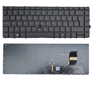 Teclado con Distribución de Teclas del Reino Unido/Tailandia/TR/ROM/NO/KZ/IT/ISL/BE/<span class=keywords><strong>EN</strong></span>/DEN/BU/BR/SL/RU/PO para HP 840 845 745 G7 G8 Zbook Firefly 14 G7 G8 Color Negro - Product Image 4